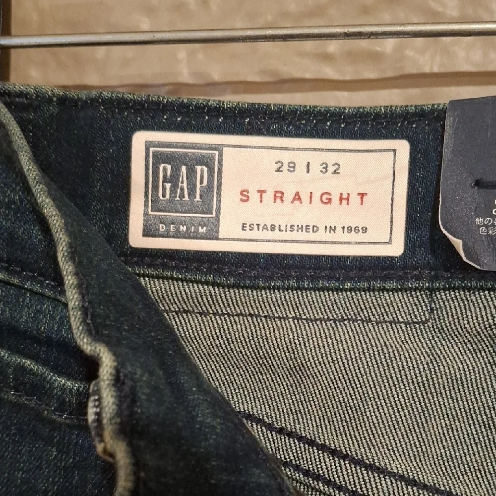 GAP Indigo Straight Denim Jeans
